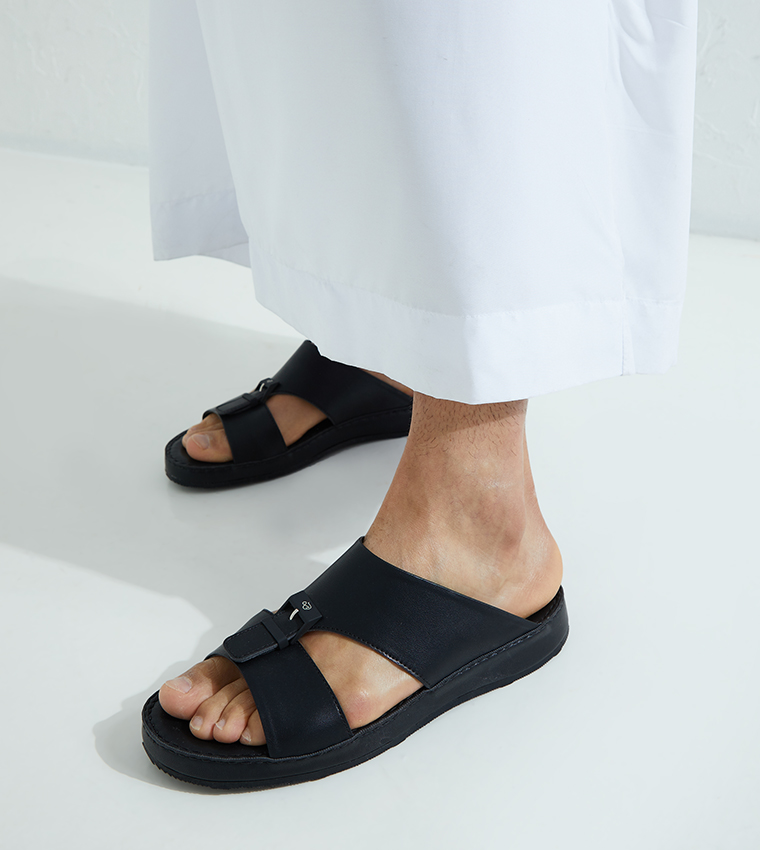 Buckle Strap Flat Sandals
