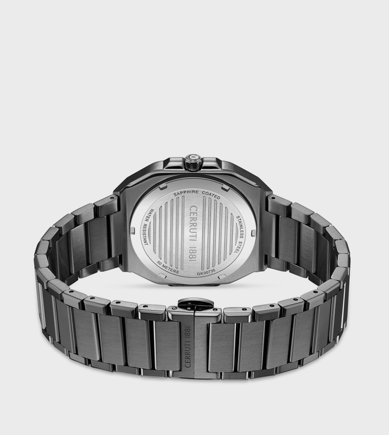 LEADRI Stainless Steel Chronograph Watch