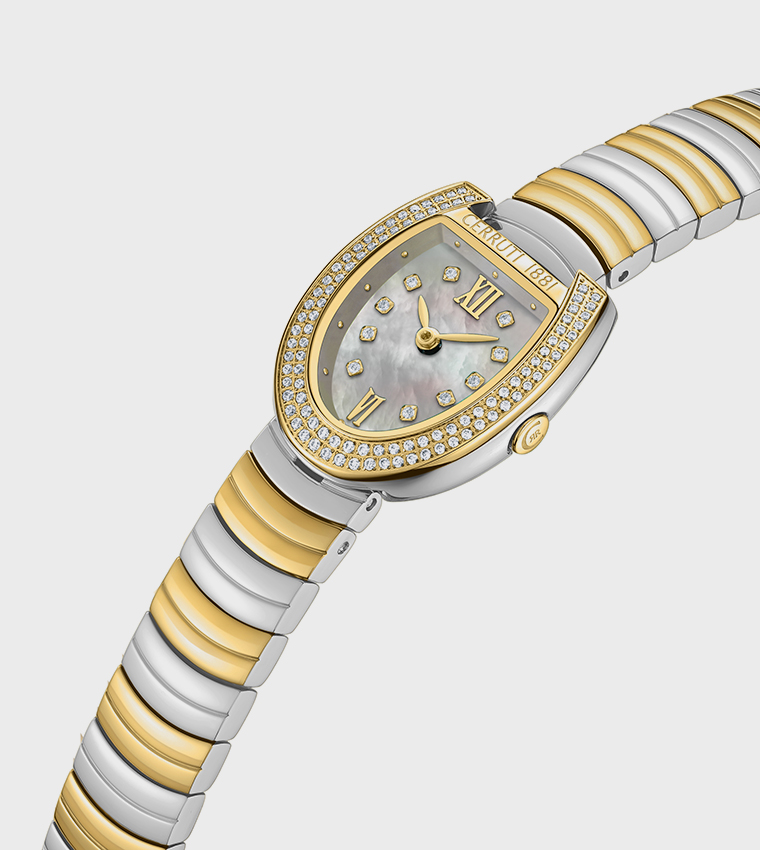 LERICI White MOP Bracelet Watch