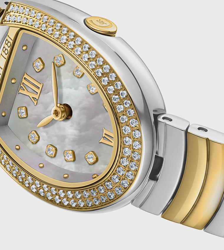 LERICI White MOP Bracelet Watch