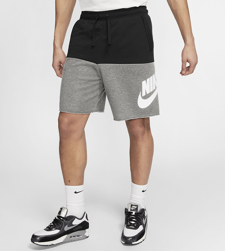 Buy Nike M Nsw He Short Alumni Cb Multi In Multiple Colors