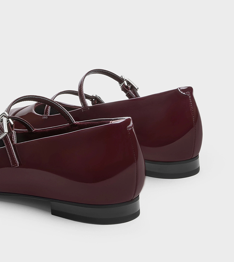 PATENT Double-Strap Mary Jane Shoes