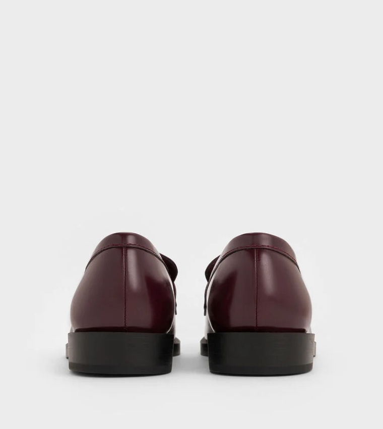 MARLEY Metallic-Accent Loafers