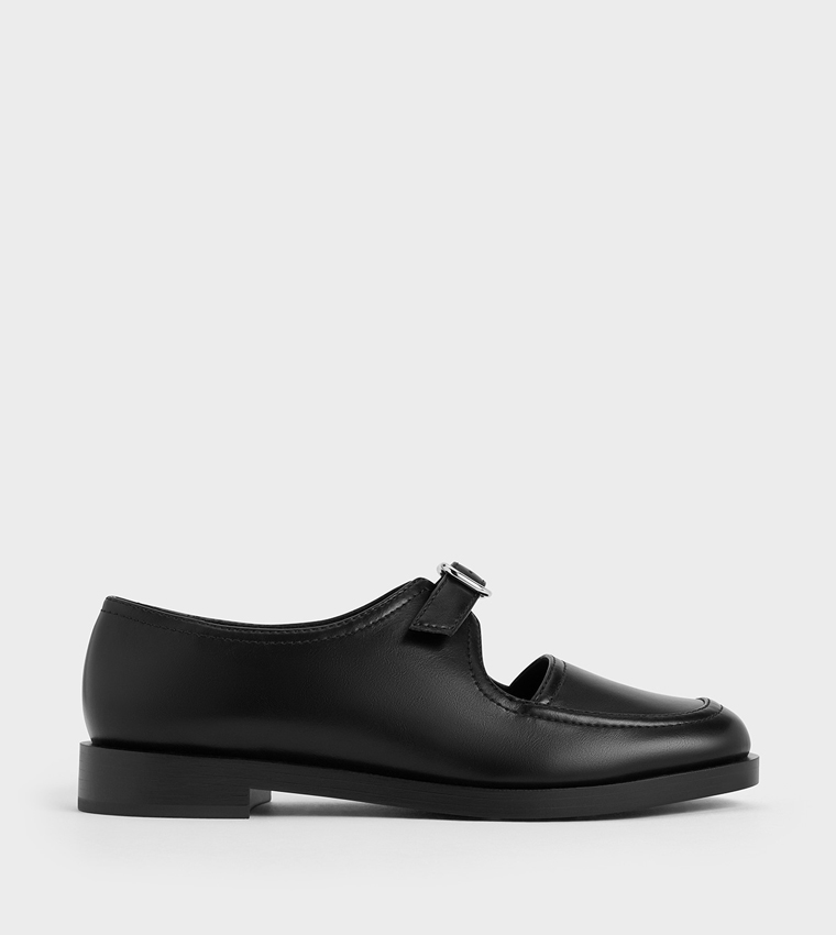 Buckled Cut-Out Mary Janes