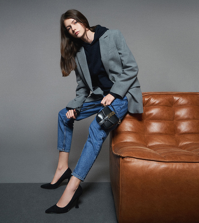 Buy Charles & Keith Girls Adore Crossbody Bag Black In Black