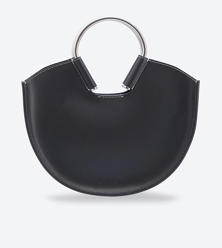 Buy Charles Keith Fortune Cookie Cut Cross Body Bag Black In