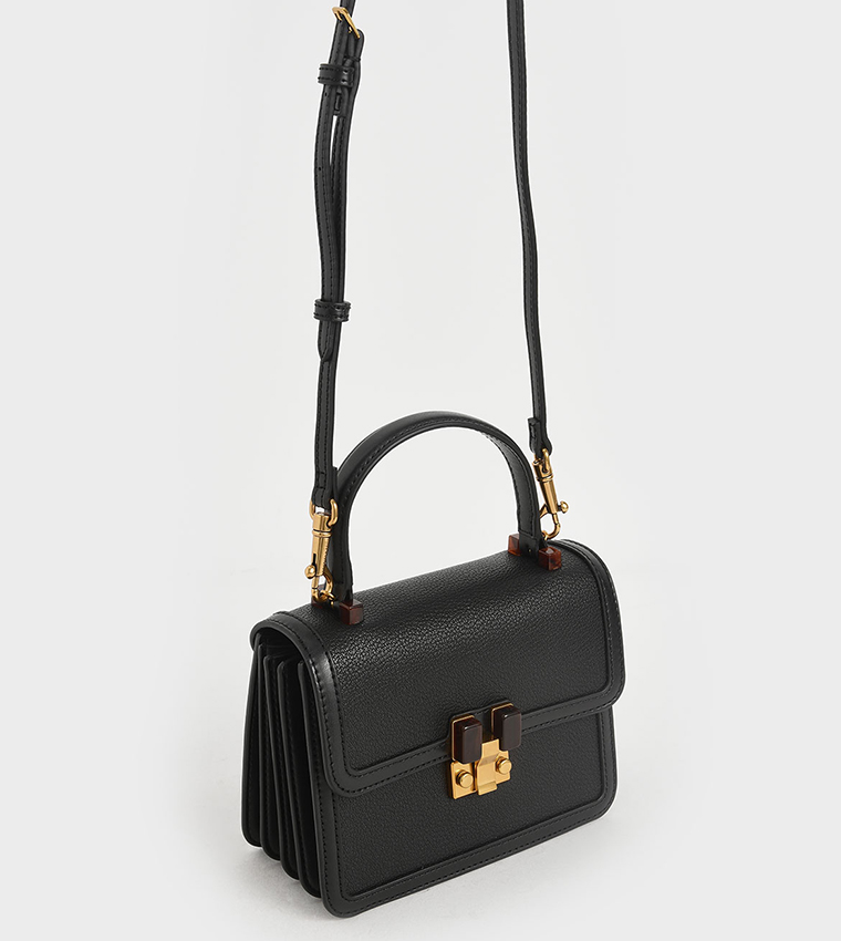 Charles & keith 2025 oversized chain strap bag