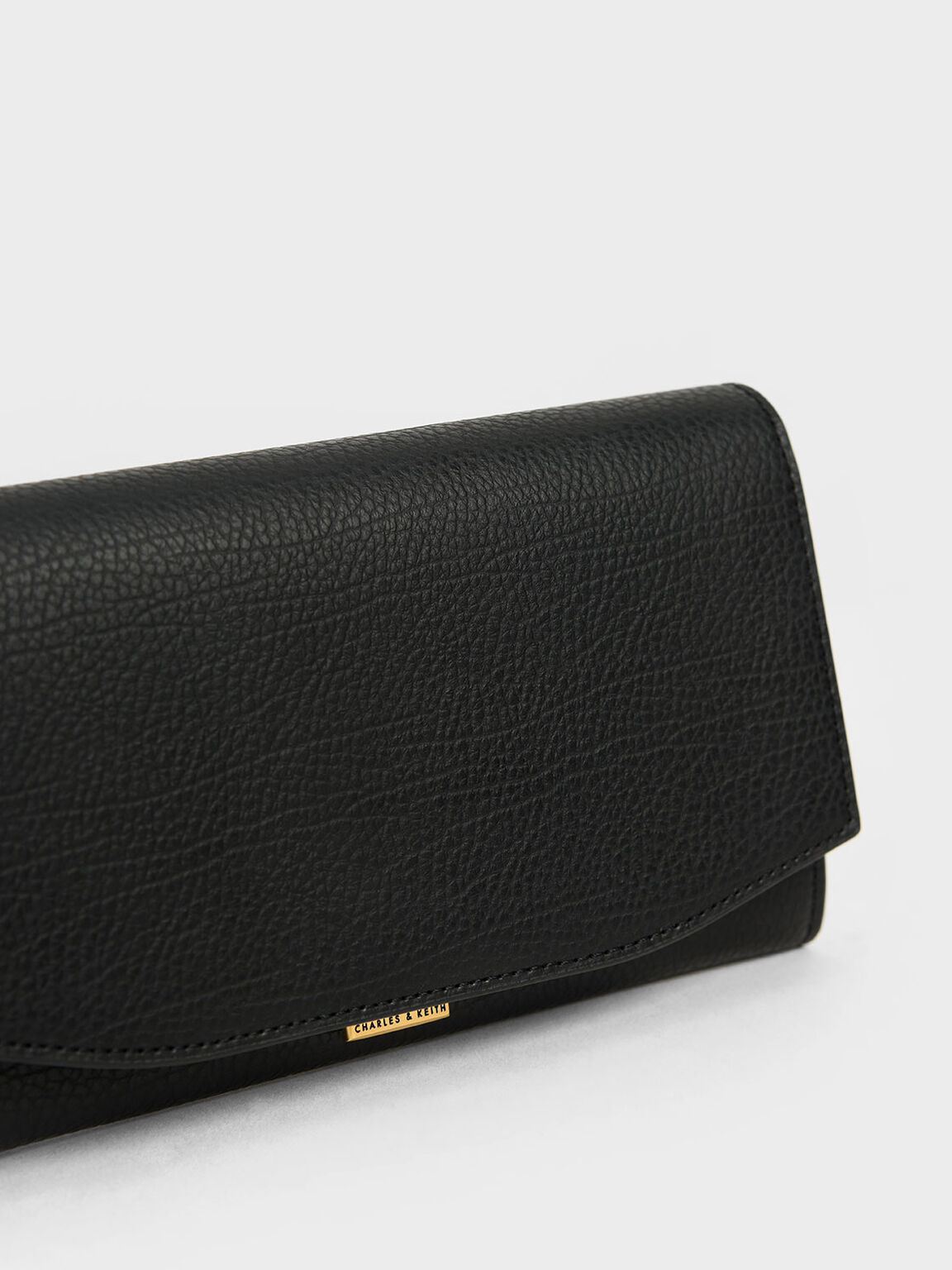Mini Long Wallet- Black
