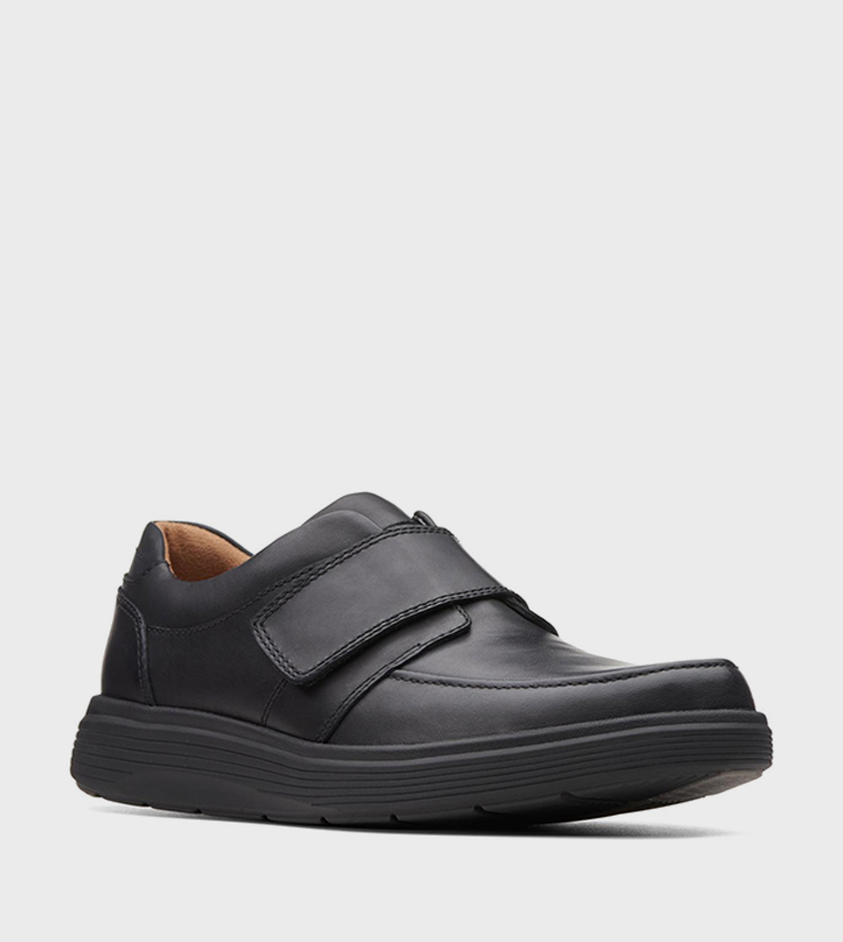 Un Abode Strap Velcro Closure Slip-On Shoes