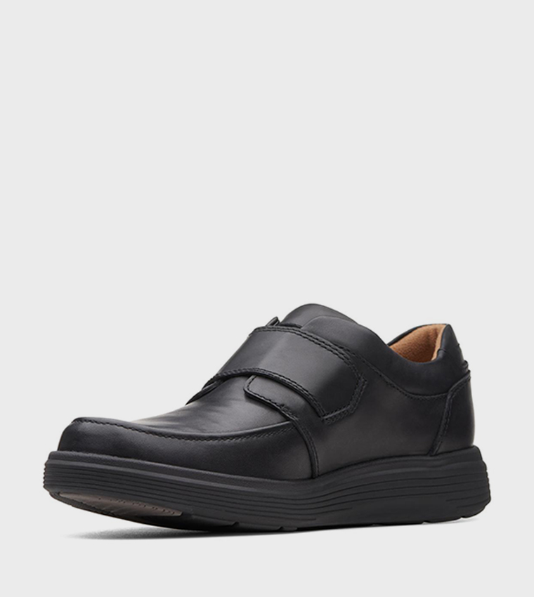 Un Abode Strap Velcro Closure Slip-On Shoes