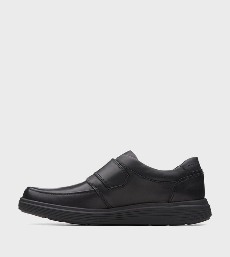 Un Abode Strap Velcro Closure Slip-On Shoes