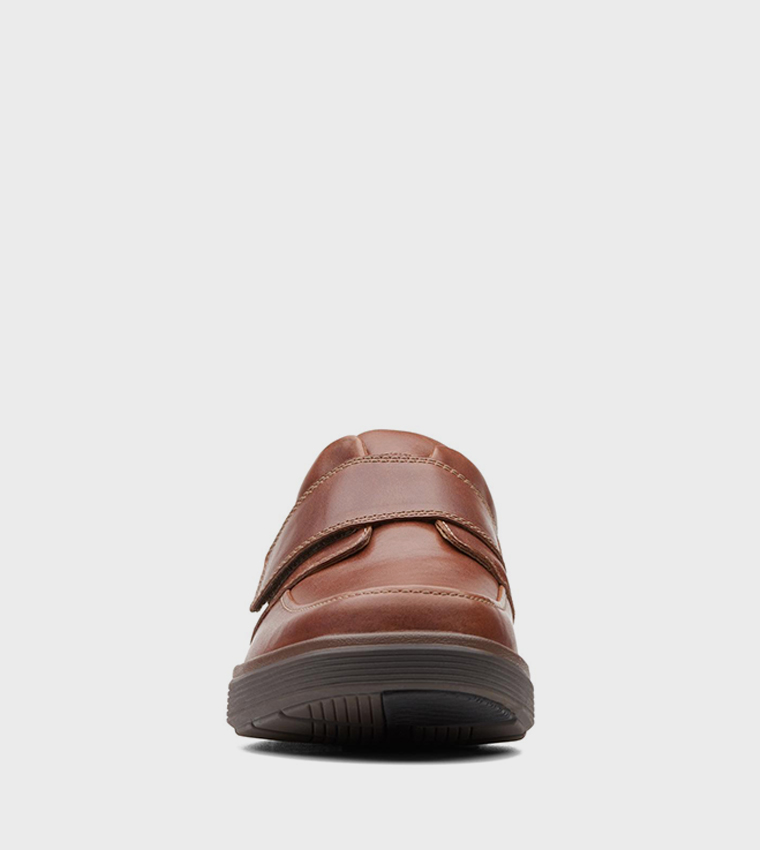 Un Abode Strap Velcro Closure Slip-On Shoes