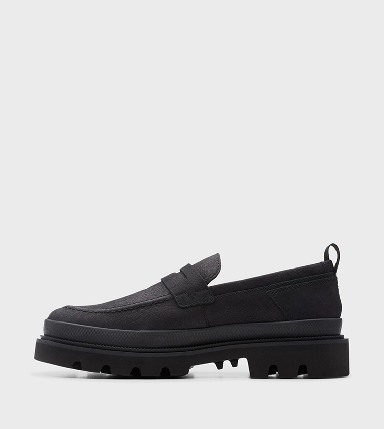 Badell Step Textured Chunky Loafers