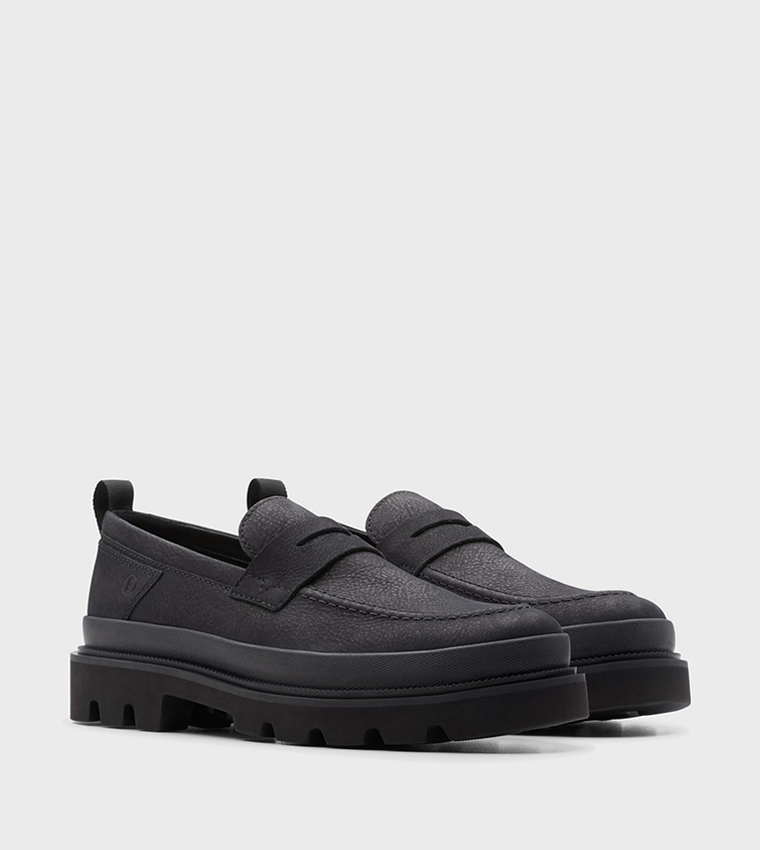 Badell Step Textured Chunky Loafers