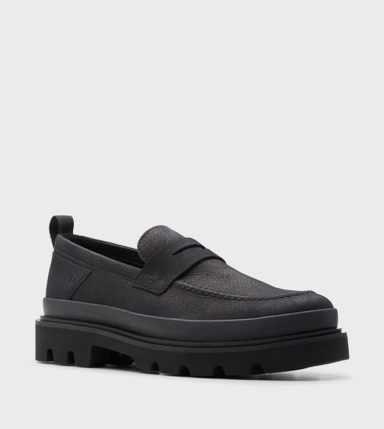 Badell Step Textured Chunky Loafers