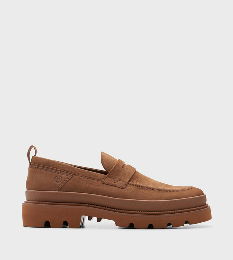 Badell Step Textured Chunky Loafers