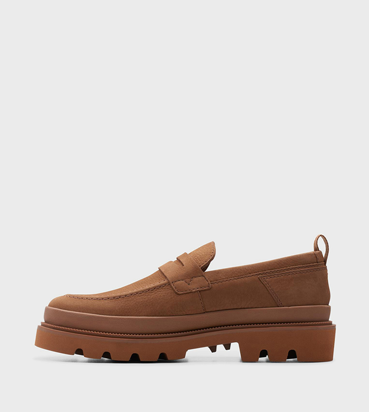 Badell Step Textured Chunky Loafers