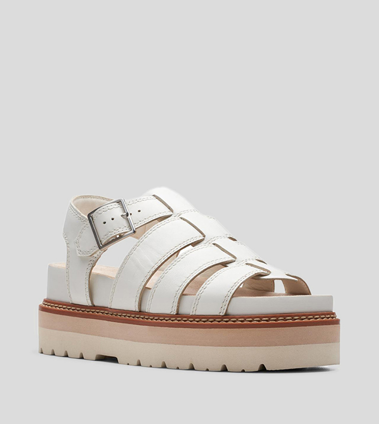 ORIANNA TWIST Open Toe Platform Sandals