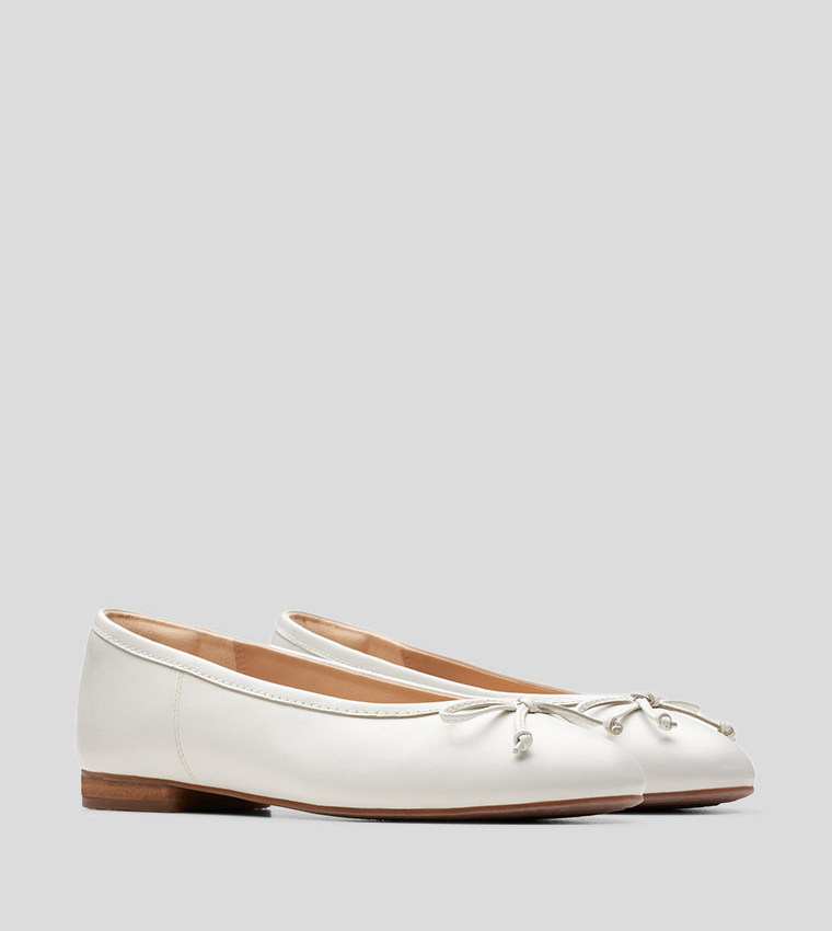 FAWNA LILY Bow Detail Slip-On Ballerinas