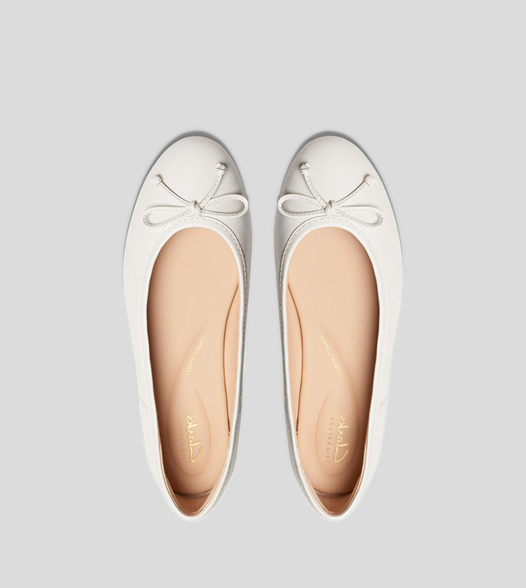 FAWNA LILY Bow Detail Slip-On Ballerinas