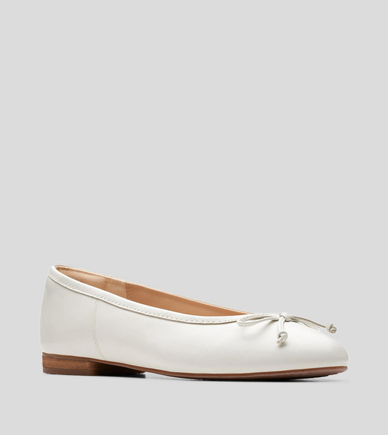 FAWNA LILY Bow Detail Slip-On Ballerinas