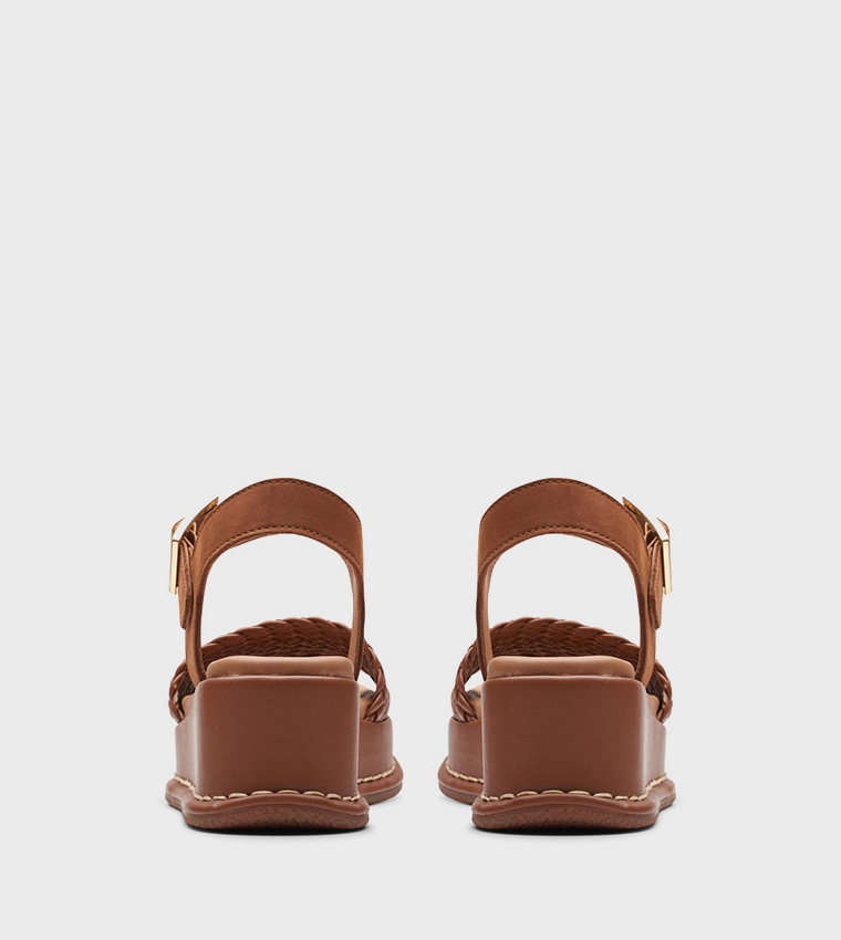KIMMEI BAY Open Toe Wedge Sandals