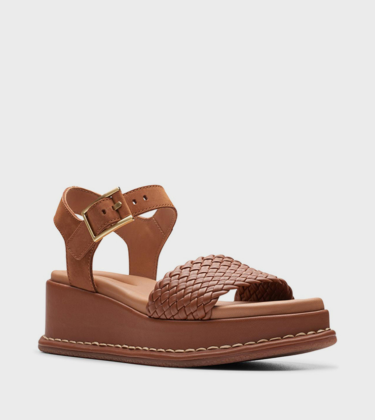 KIMMEI BAY Open Toe Wedge Sandals
