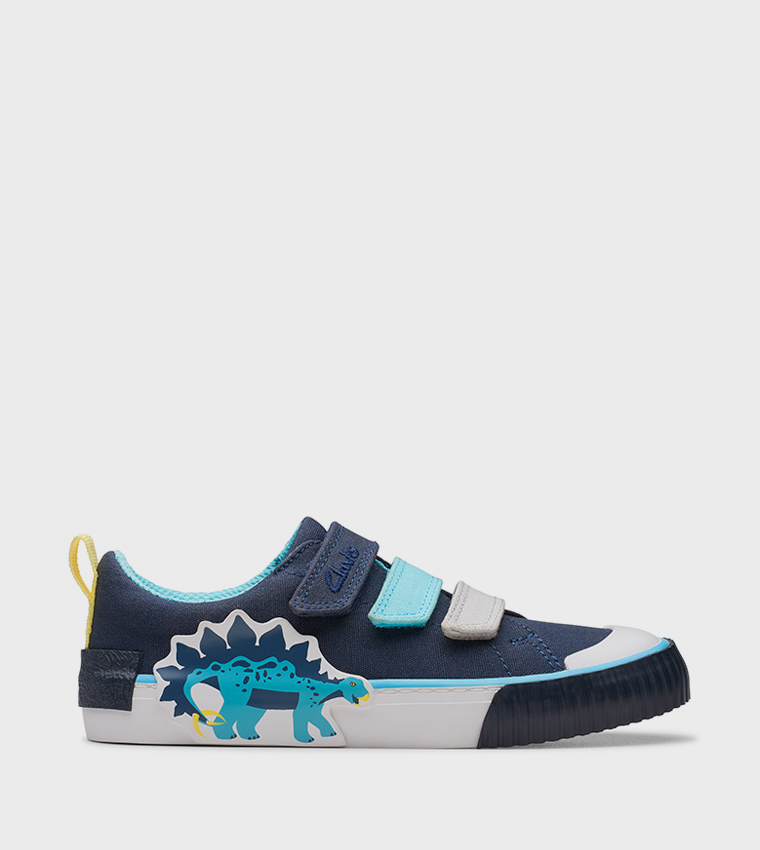 FOXING Tail Velcro Closure Sneakers
