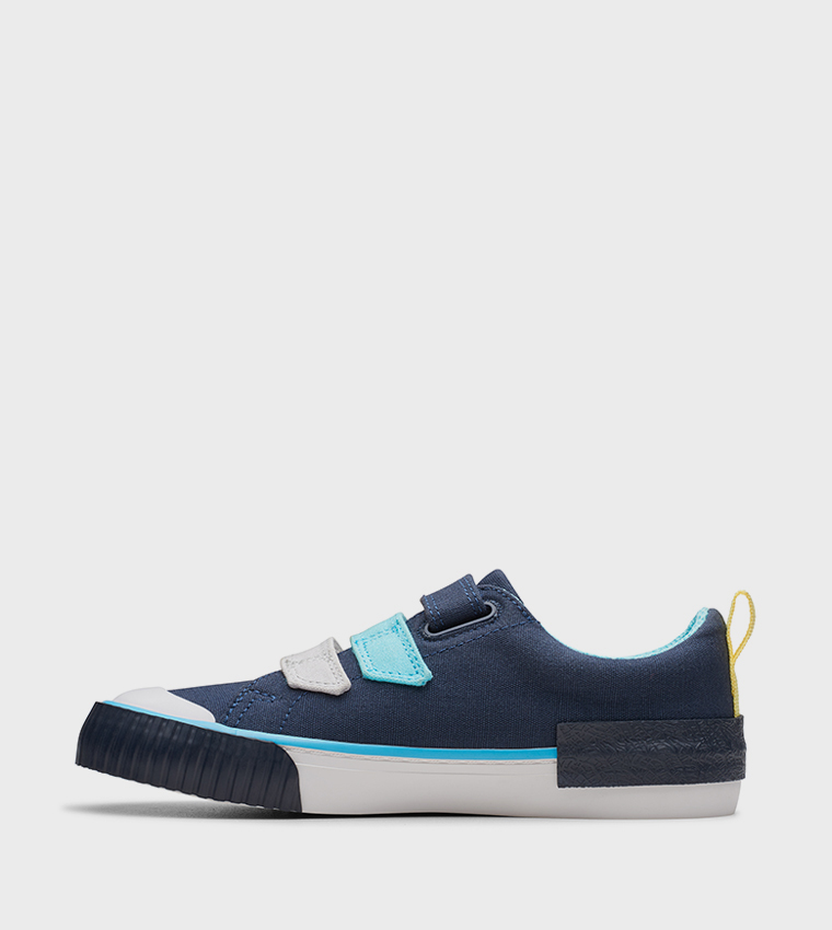 FOXING Tail Velcro Closure Sneakers