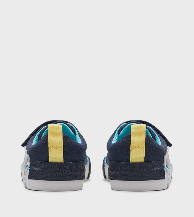 FOXING Tail Velcro Closure Sneakers