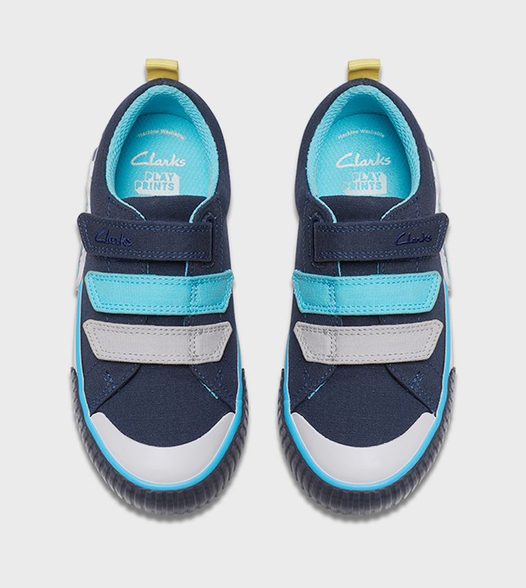FOXING Tail Velcro Closure Sneakers