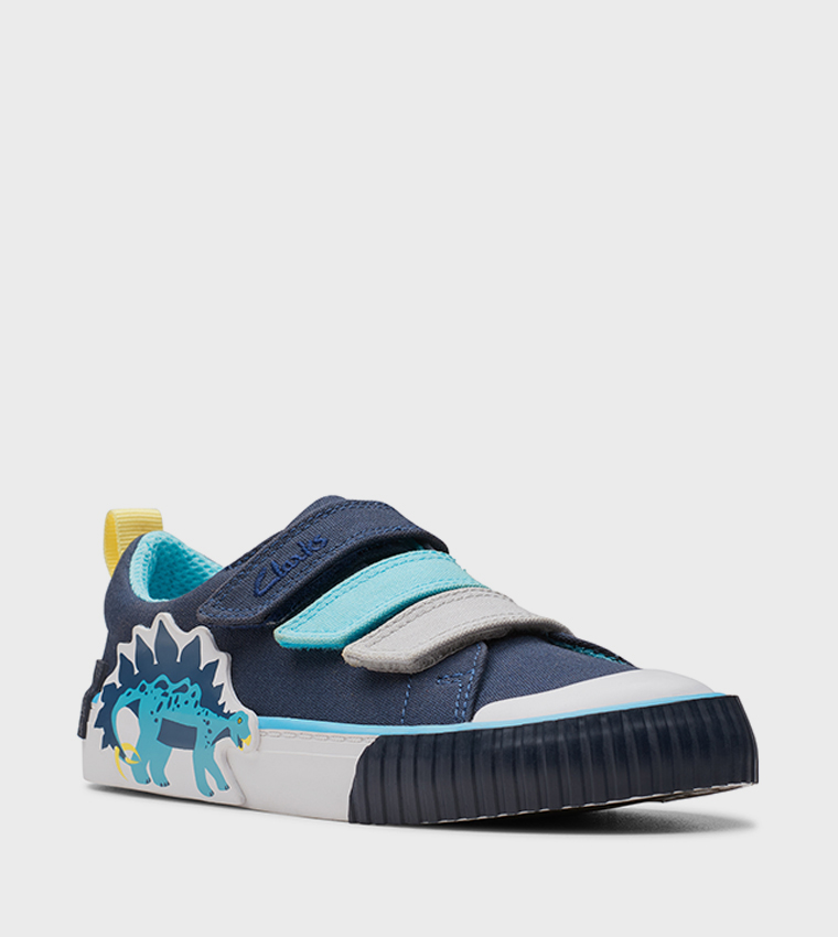 FOXING Tail Velcro Closure Sneakers