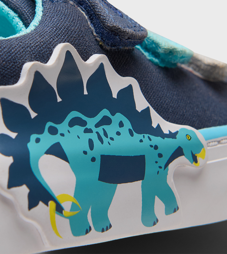 FOXING Tail Velcro Closure Sneakers