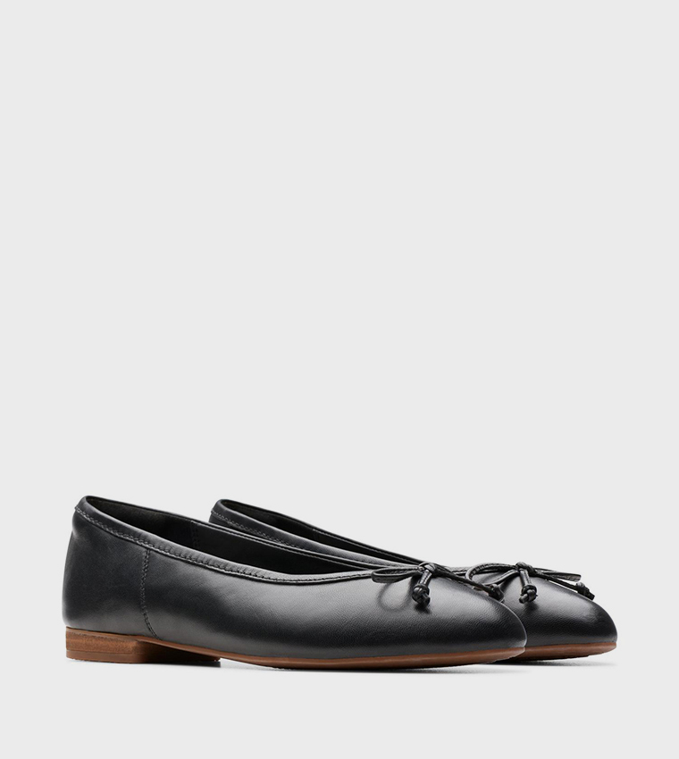 FAWNA LILY Bow Detail Slip-On Ballerinas