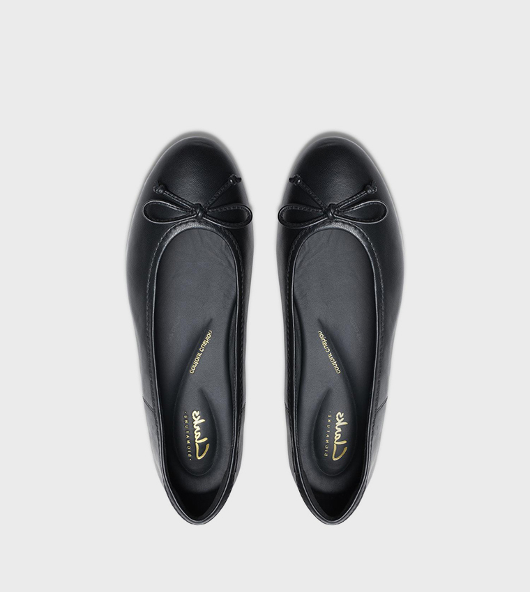 FAWNA LILY Bow Detail Slip-On Ballerinas