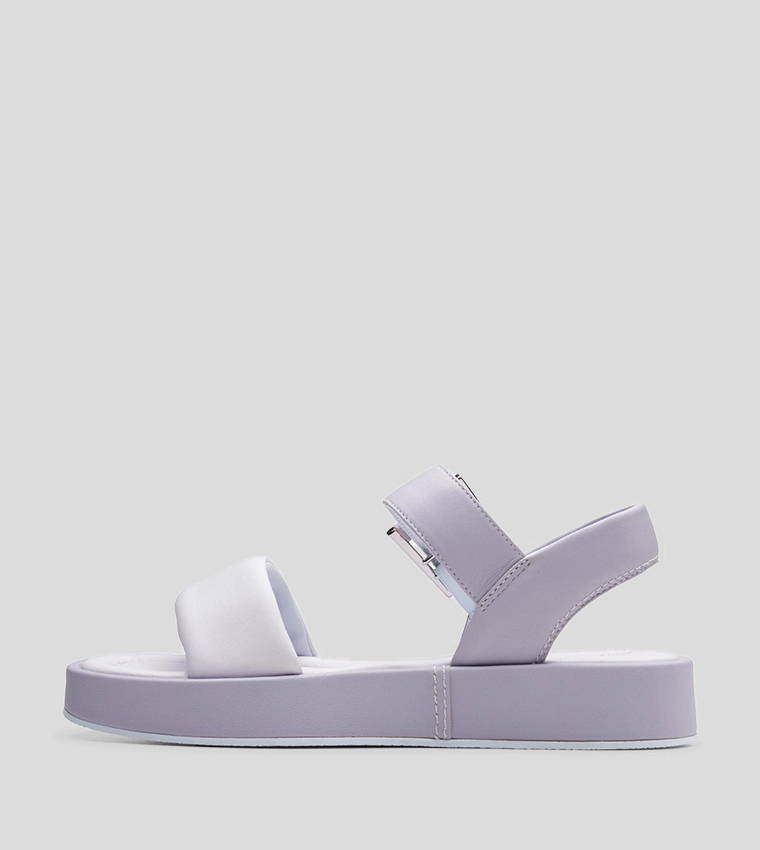 ALDA STRAP Buckle Closure Strap Platform Sandals