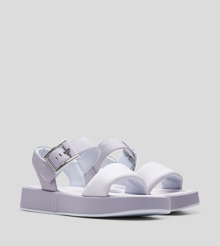 ALDA STRAP Buckle Closure Strap Platform Sandals