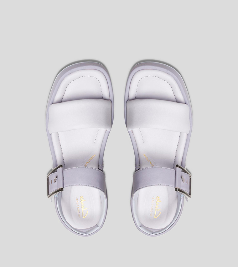 ALDA STRAP Buckle Closure Strap Platform Sandals