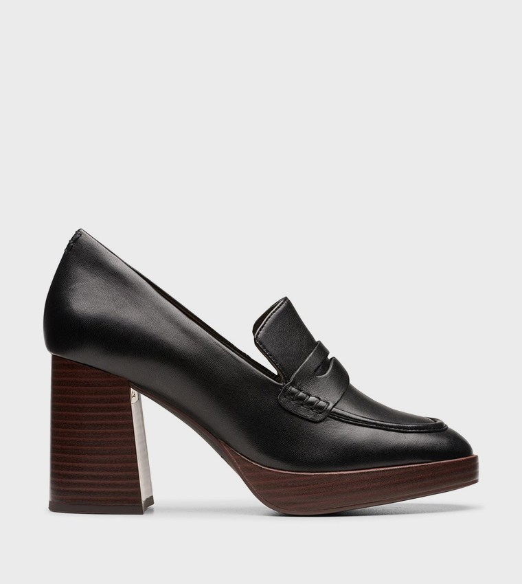 ZOYA85 WALK Slip-On Heel Loafers