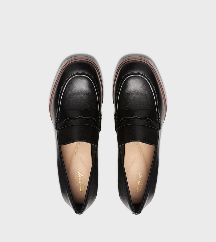 ZOYA85 WALK Slip-On Heel Loafers