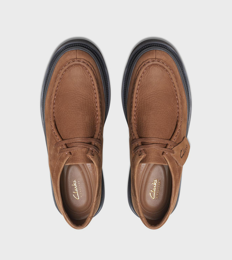 Badell Seam Suede Lace-Up Shoes
