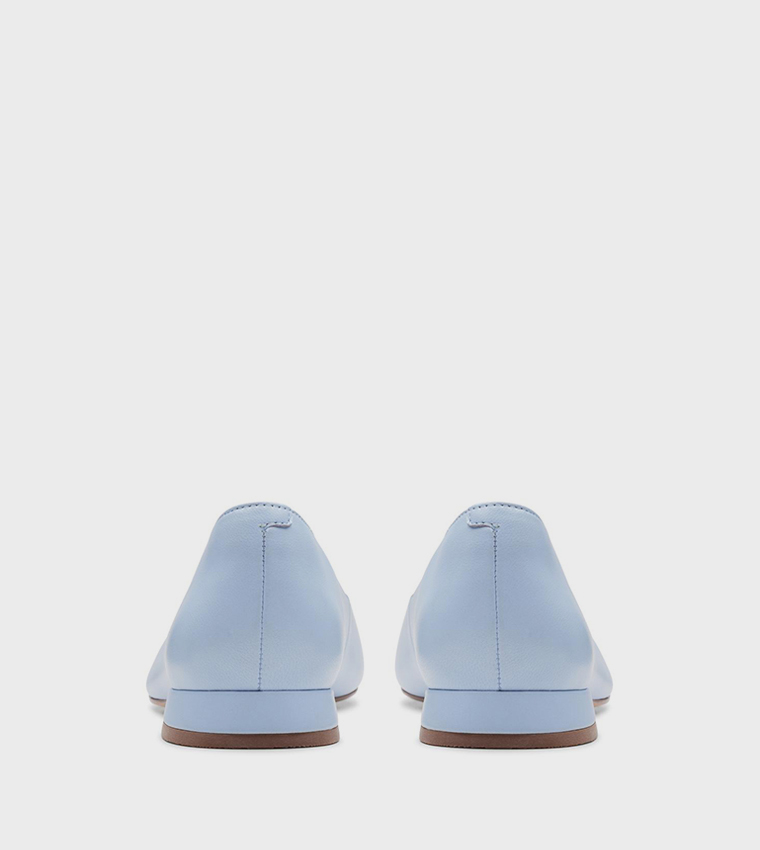 SENSA15 LUX Metal Accent Slip-On Ballerinas