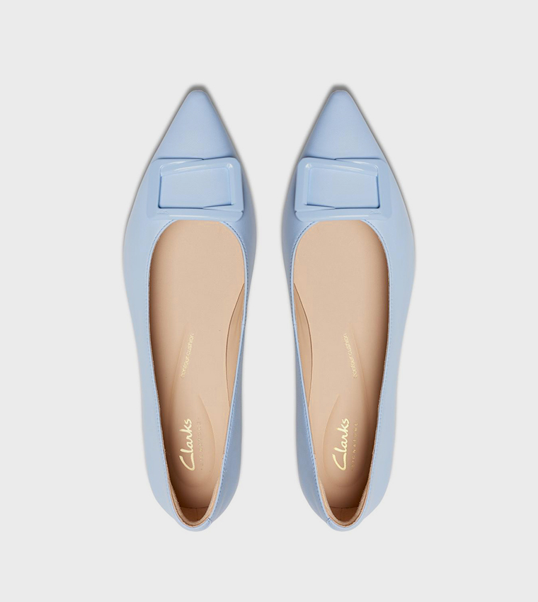 SENSA15 LUX Metal Accent Slip-On Ballerinas