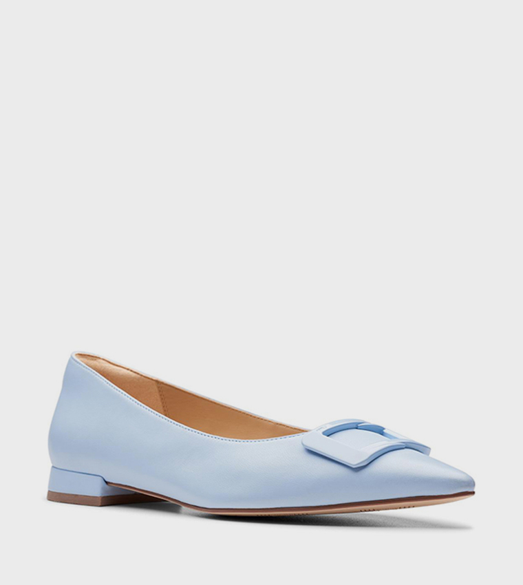 SENSA15 LUX Metal Accent Slip-On Ballerinas