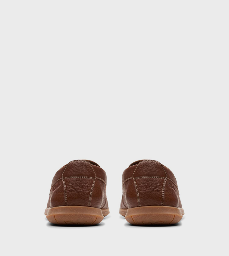 Flexway Step Textured Round Toe Slip-On Shoes
