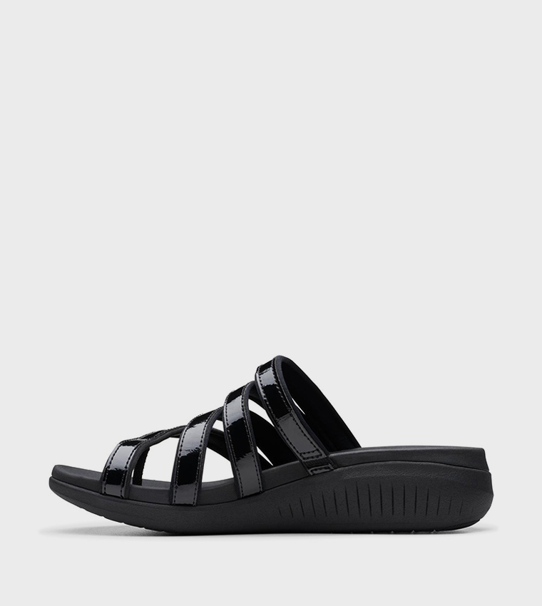 GLIDE HI IRIS Open Toe Flat Sandals