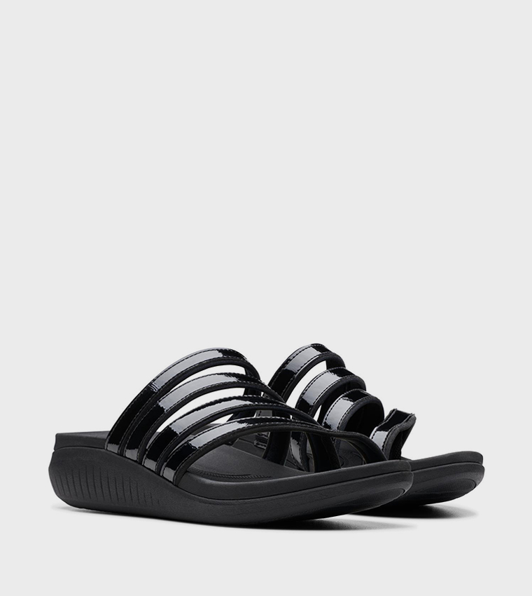 GLIDE HI IRIS Open Toe Flat Sandals