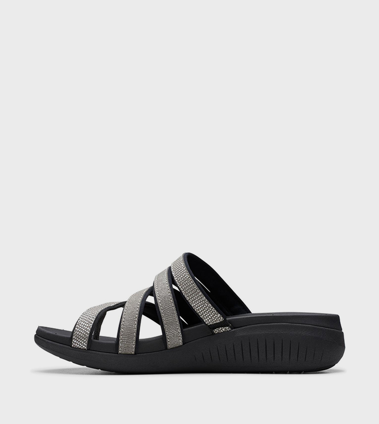 GLIDE HI IRIS Open Toe Flat Sandals