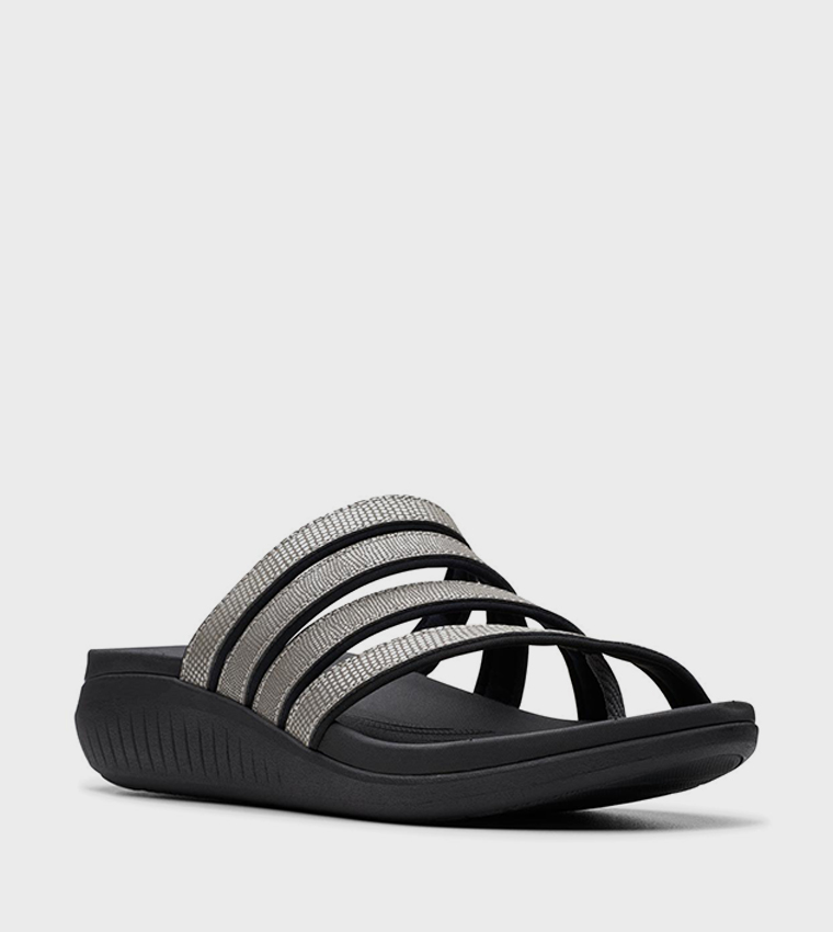 GLIDE HI IRIS Open Toe Flat Sandals