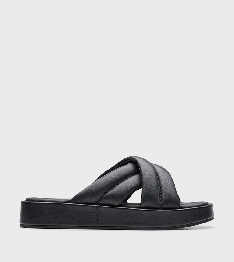 ALDA GLIDE Quilted Platform Sandal